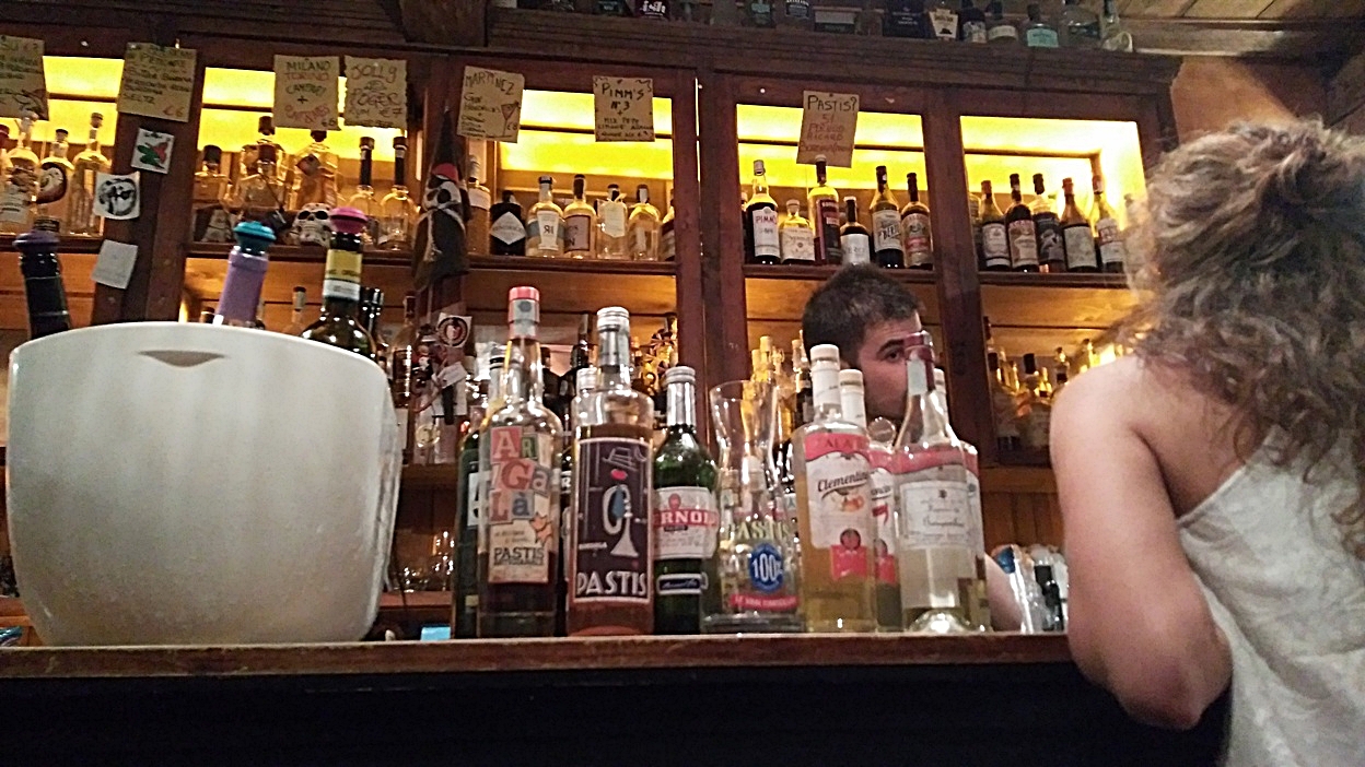 The bar of Pastis, Bologna - Pubtourist