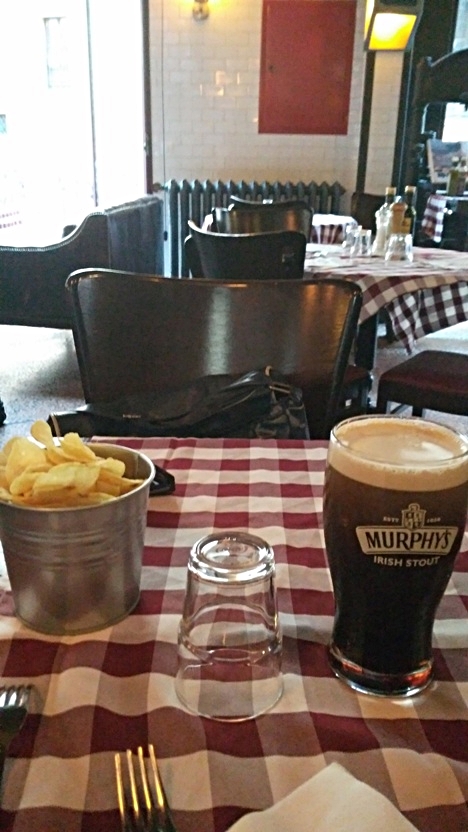 Murphy's beer in La Gazetta di Sera, Bologna - Pubtourist