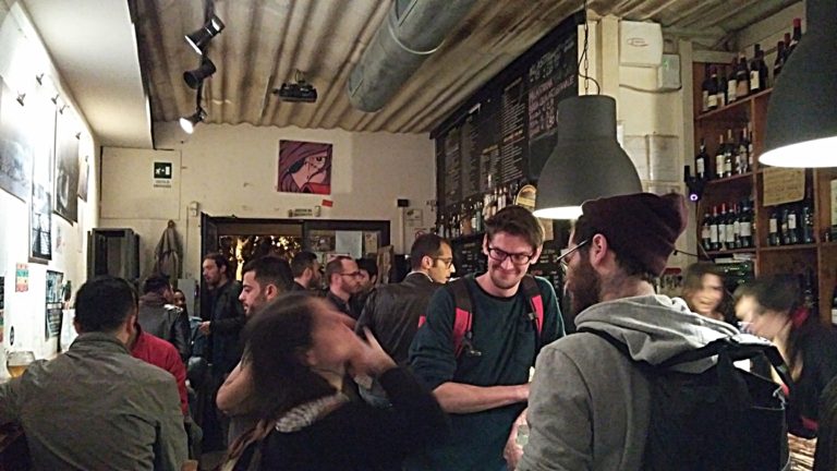 The inside of Alto Tasso in Bologna - Pubtourist